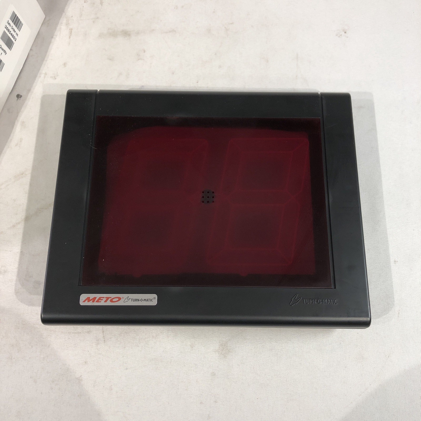 Turn O Matic Digital Queue Take A Number System With 2 Digit Display- Untested