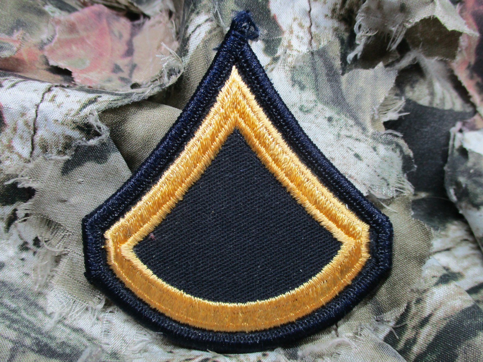 PFC Rank Military Patch