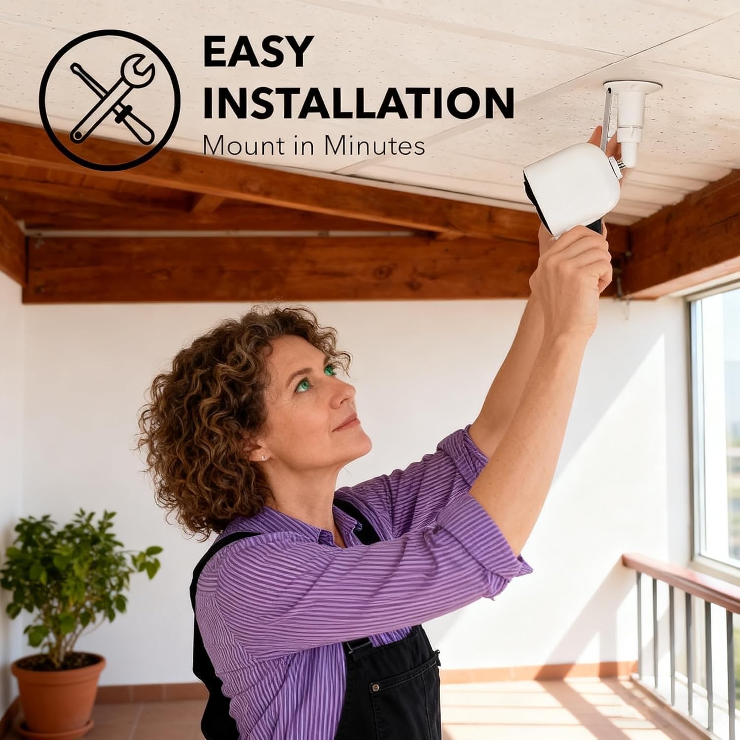 Durable Stainless Steel Wall Mount with Adjustable Angles for Security Cameras