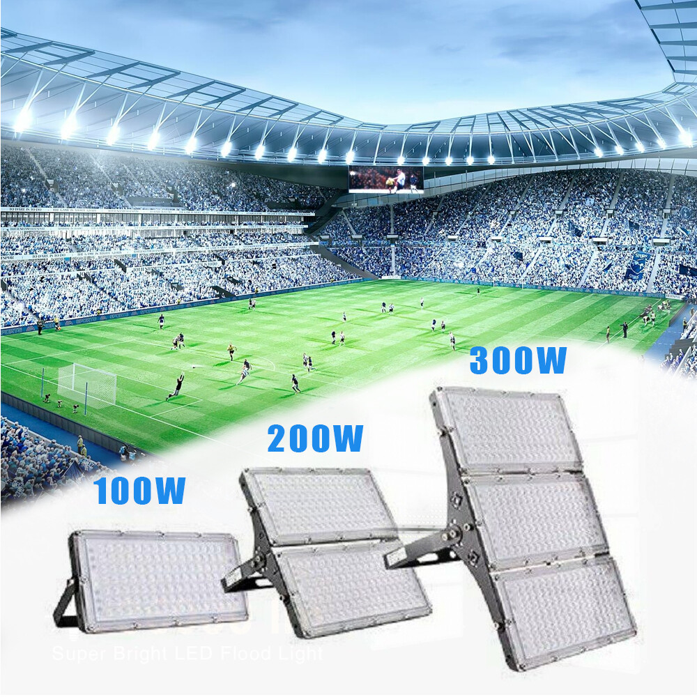 300W - 100W LED Flood Light Outdoor Module Spotlight Garden Yard Lamp US Stock