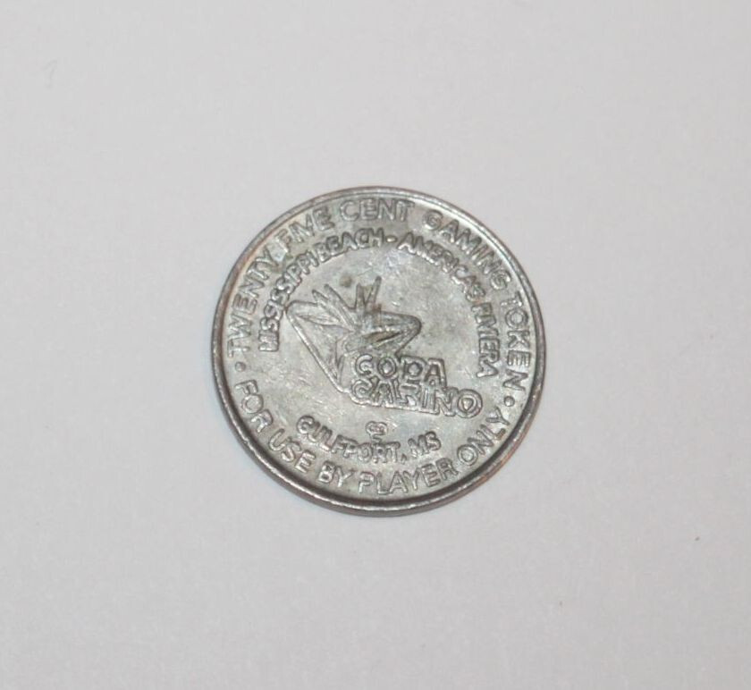 Vintage Copa Casino 25 Cent Gaming Token Gulfport Beach MS Medallion Coin