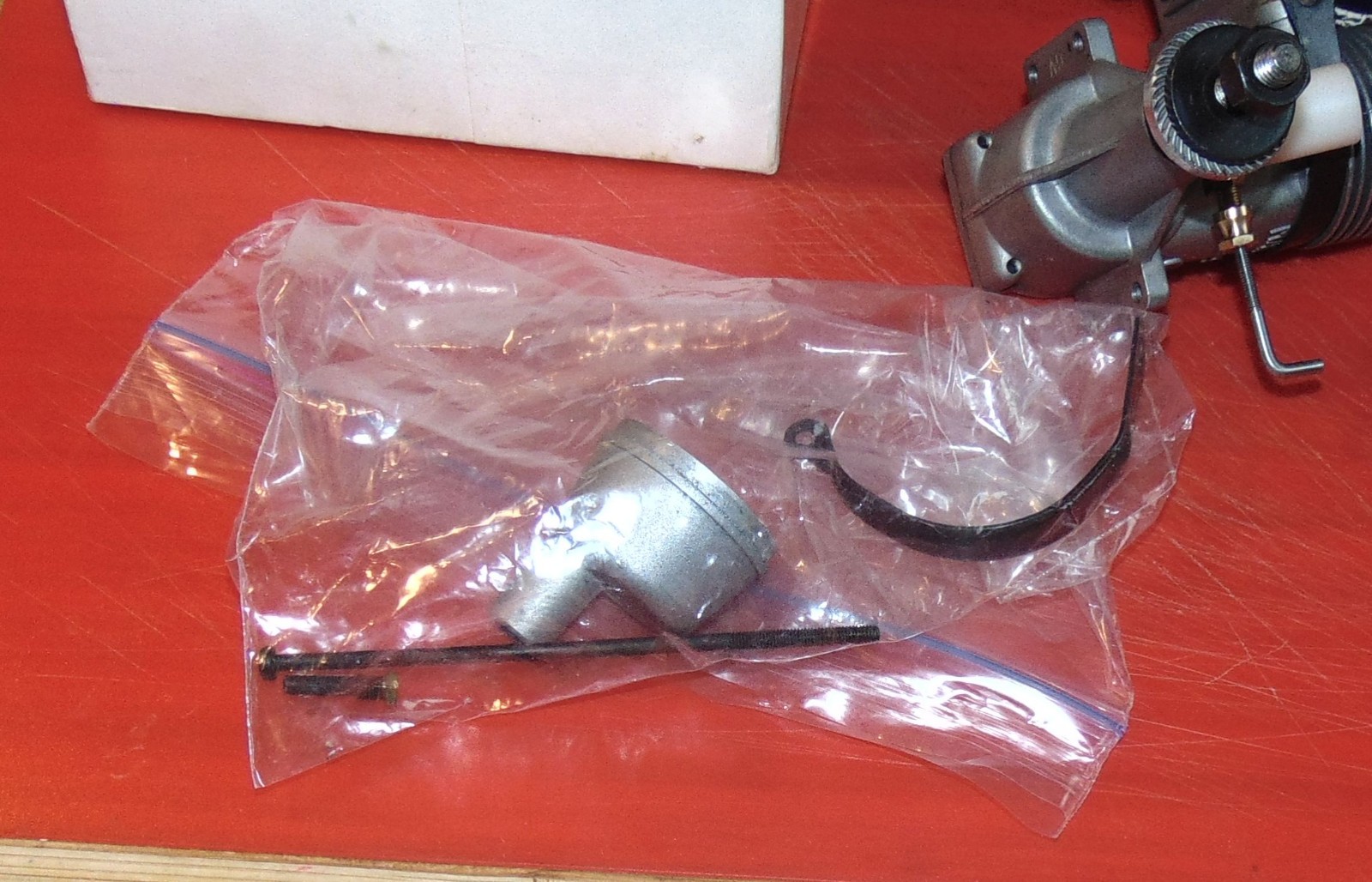 OS Max 35 CL Stunt Model Airplane Engine, cleaned with box .