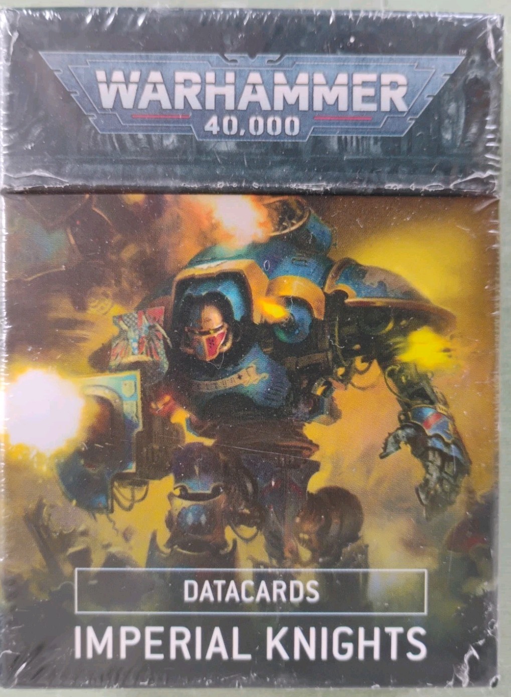 Warhammer 40,000 Imperial Knights Datacards 9th Edition New Sealed