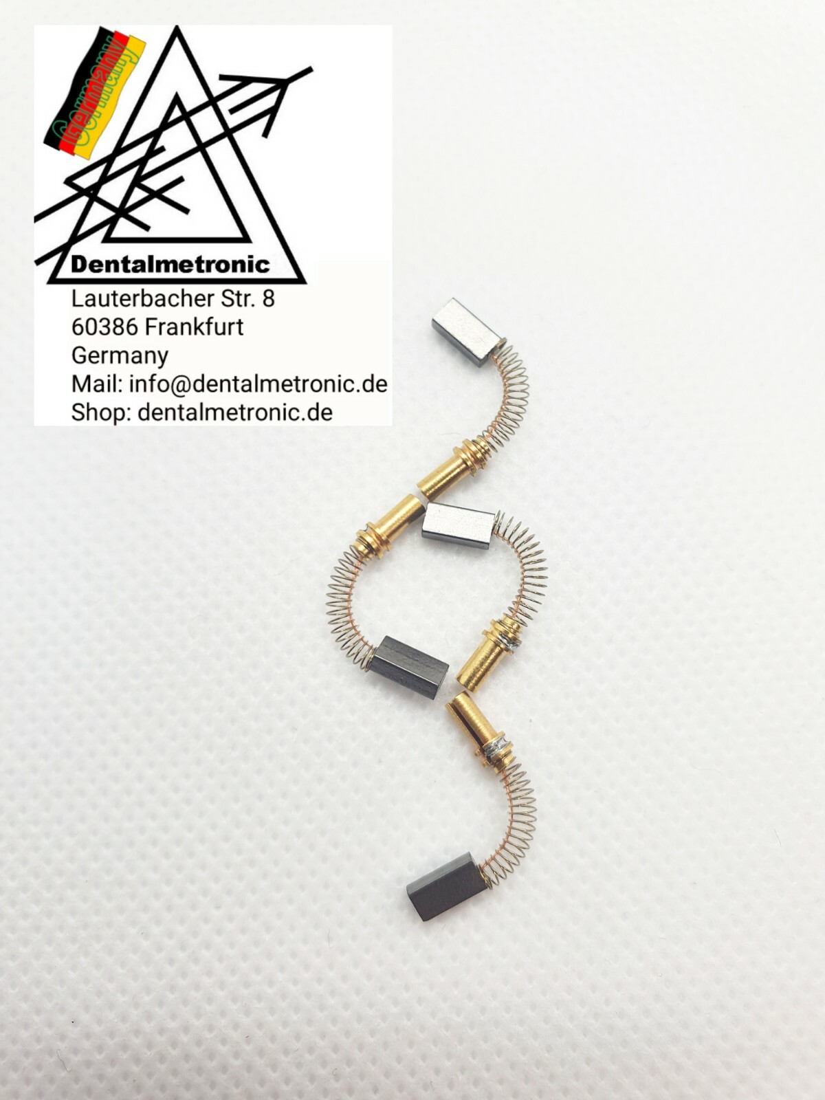 4 Carbon Brush fit for Kavo K9/188/190/191/192/193/196/200 Motor Made in Germany