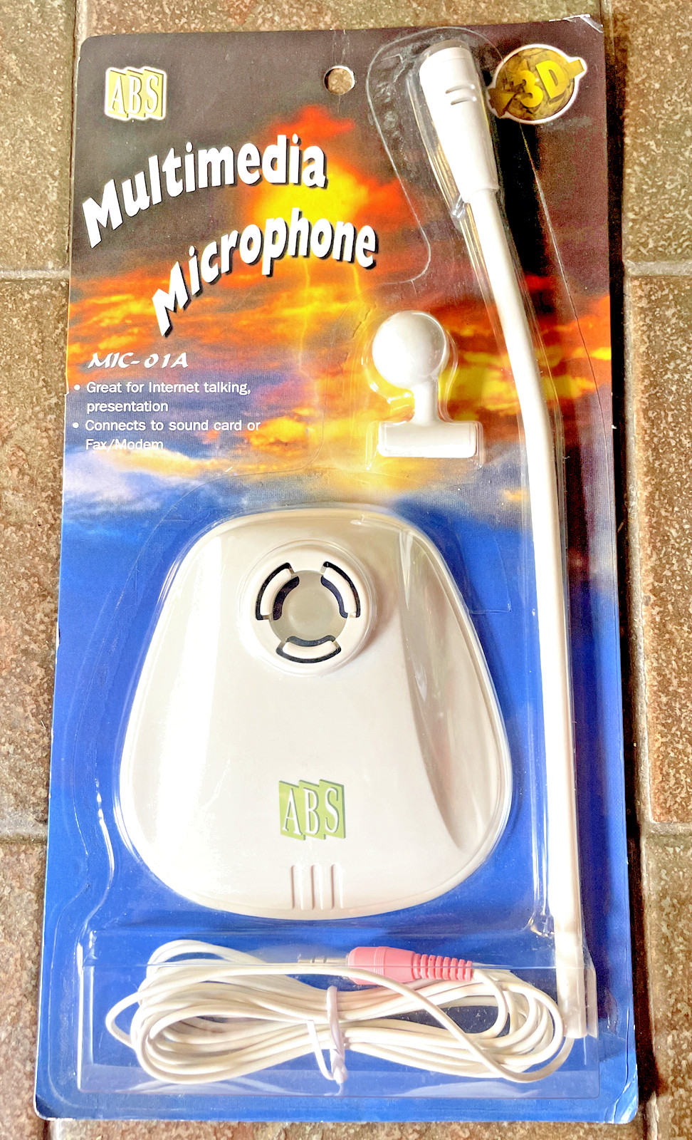 ABS Multimedia Microphone MIC-01A Computer Accessory