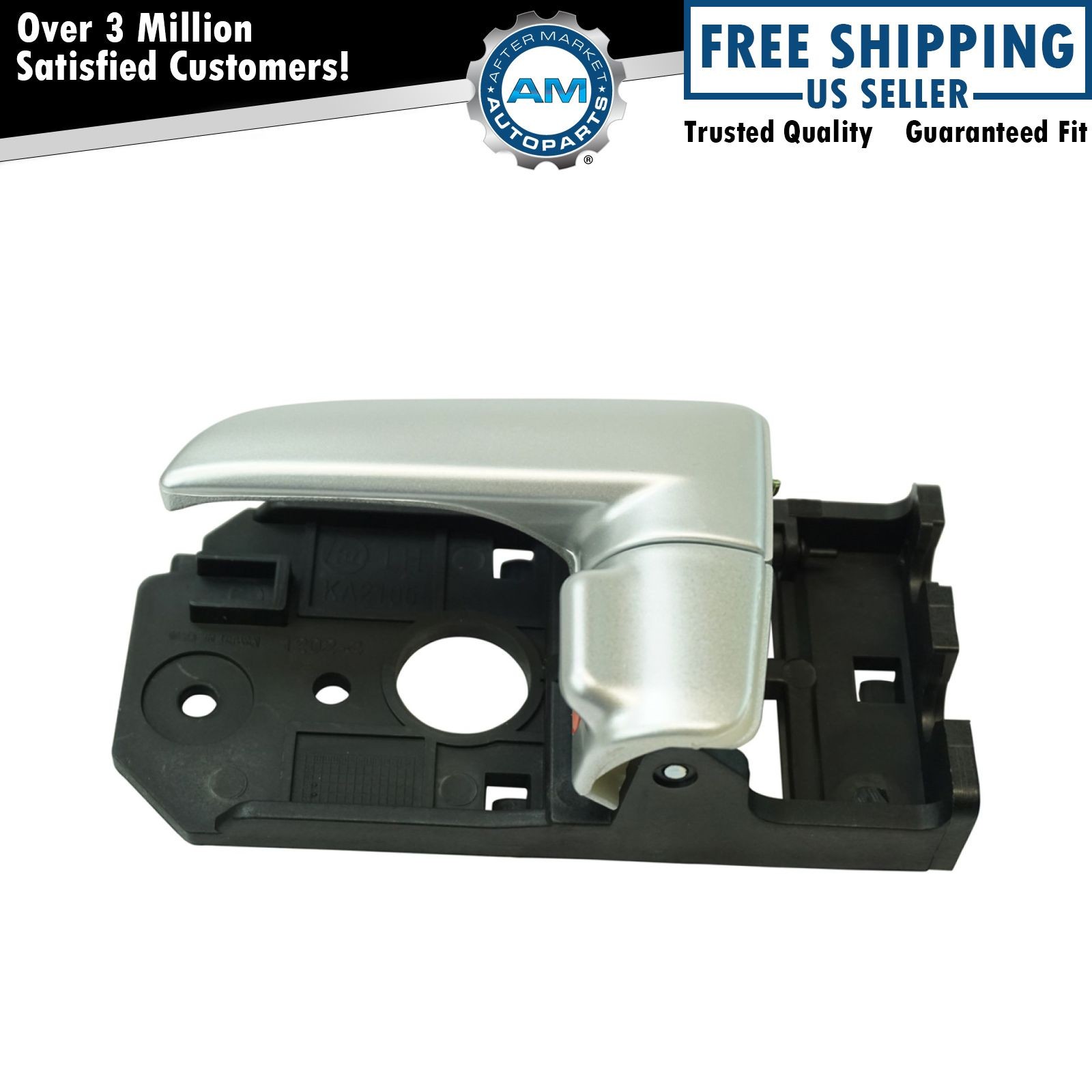 Front Left Interior Door Handle Silver For 2007-2009 Kia Spectra Spectra5
