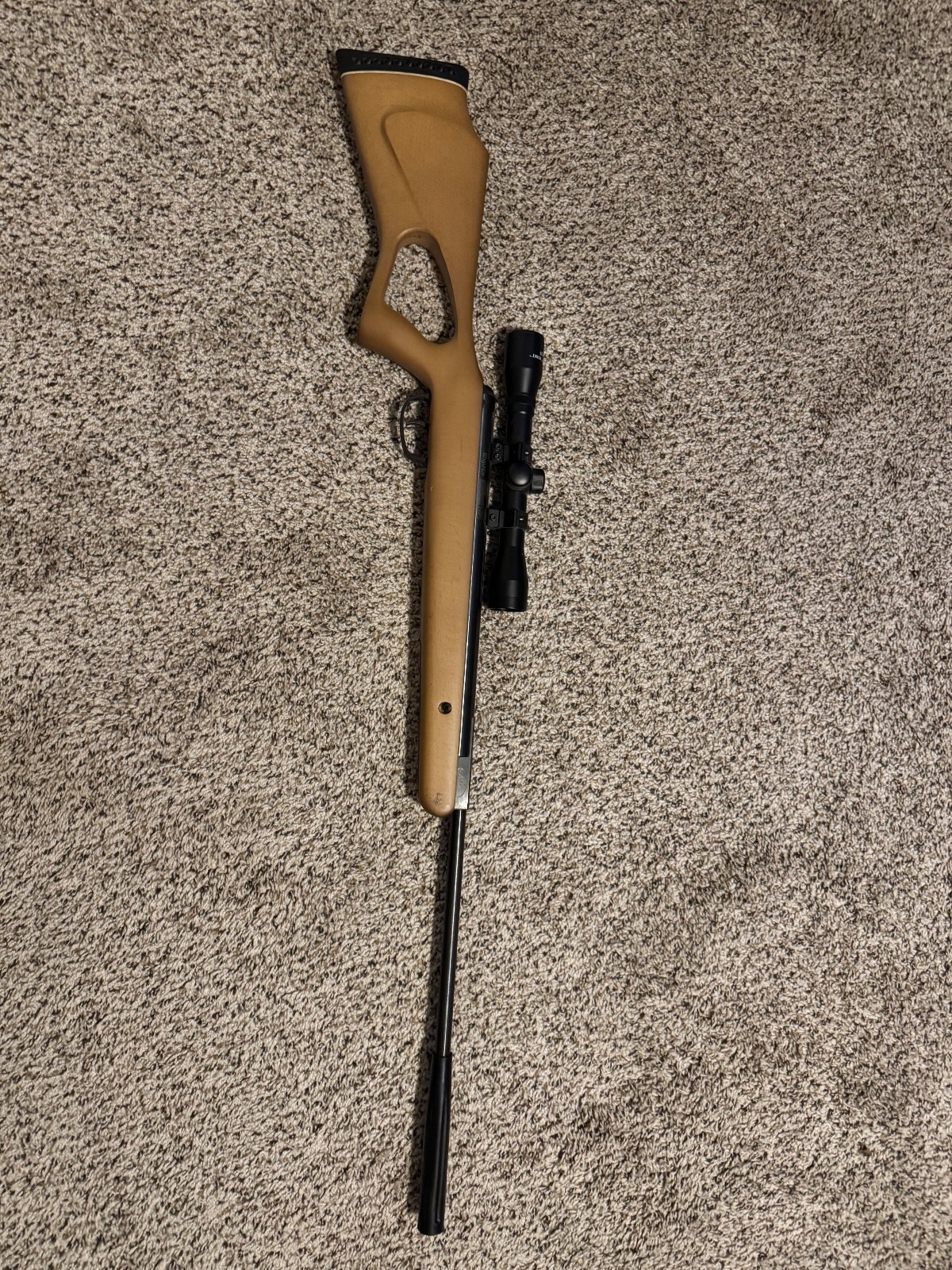 Benjamin Trail NP XL 1100 .22 Cal Break Barrel Air Rifle with Scope - Brown...