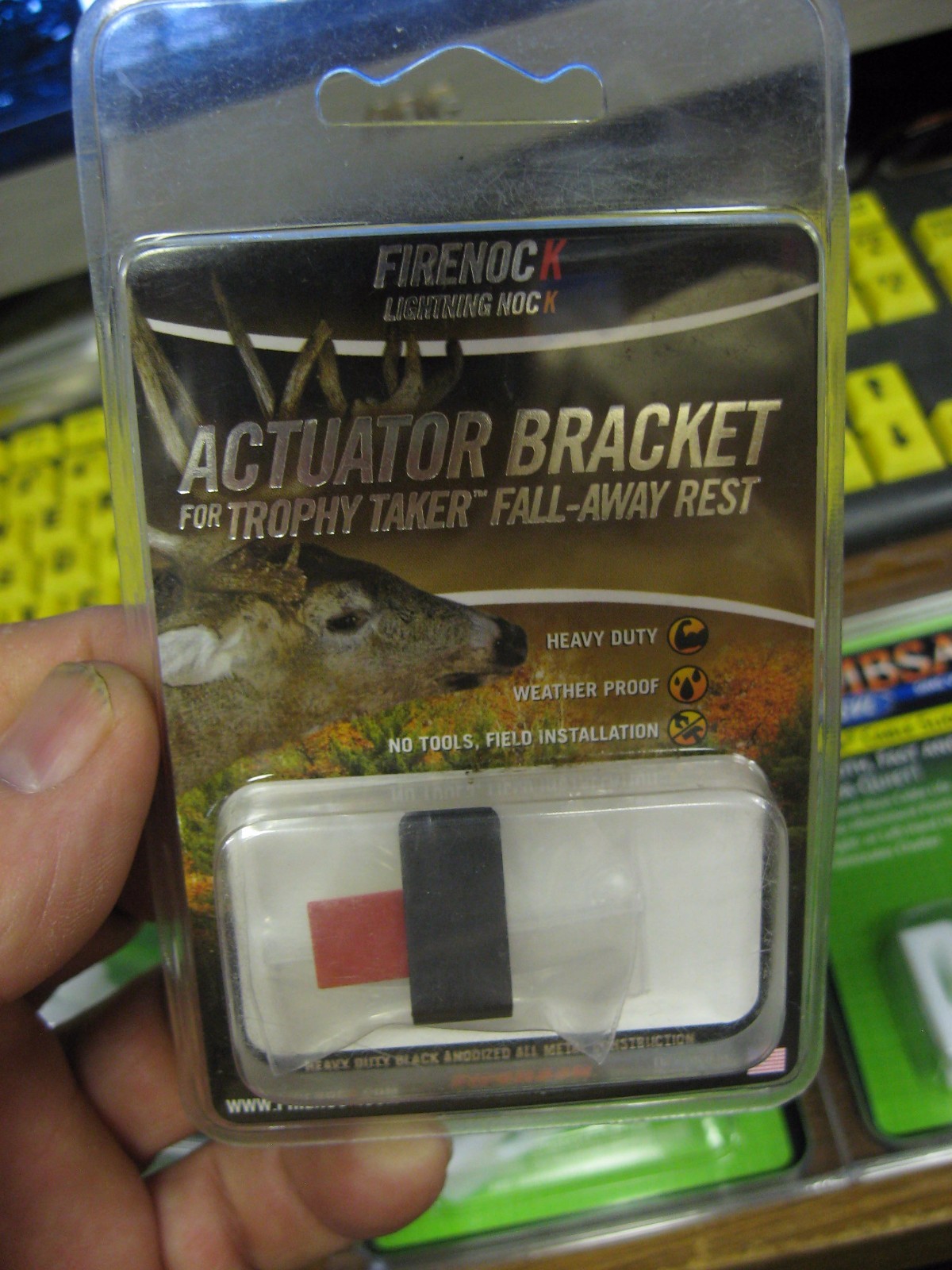 FireNock Actuator Bracket For Trophy Taker Fall-Away Arrow Rest 0192