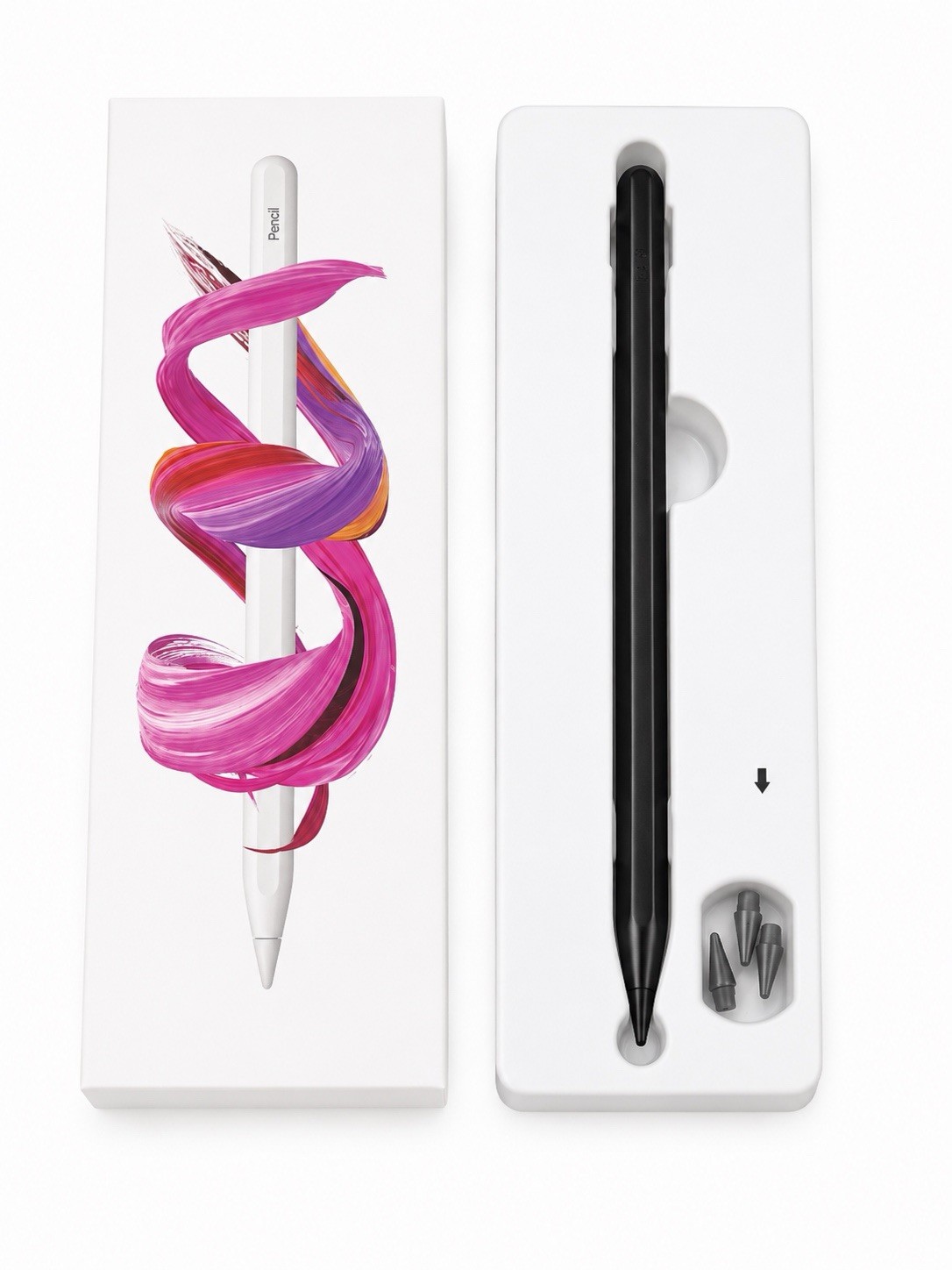 Active Stylus Pen for iPad Magnetic Palm Rejection Tilt USB-C w/ Extra Tips
