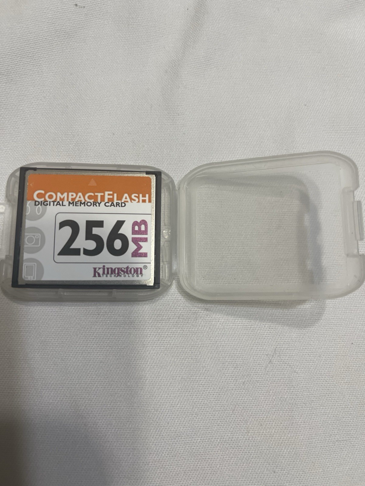 Kingston Compact Flash 256MB CF Type-I Memory Card for Digital Cameras CF/256