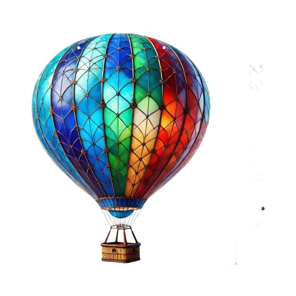 For Balloon Style Flame Effect Hanging Piece for Interior Wall Display