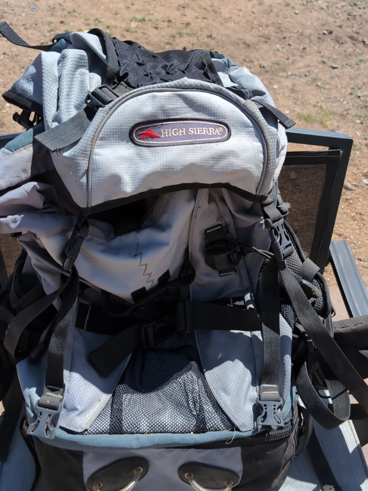 High Sierra Naja 50+10 Internal Frame Hiking Backpack Ergo Fit Camping Pack