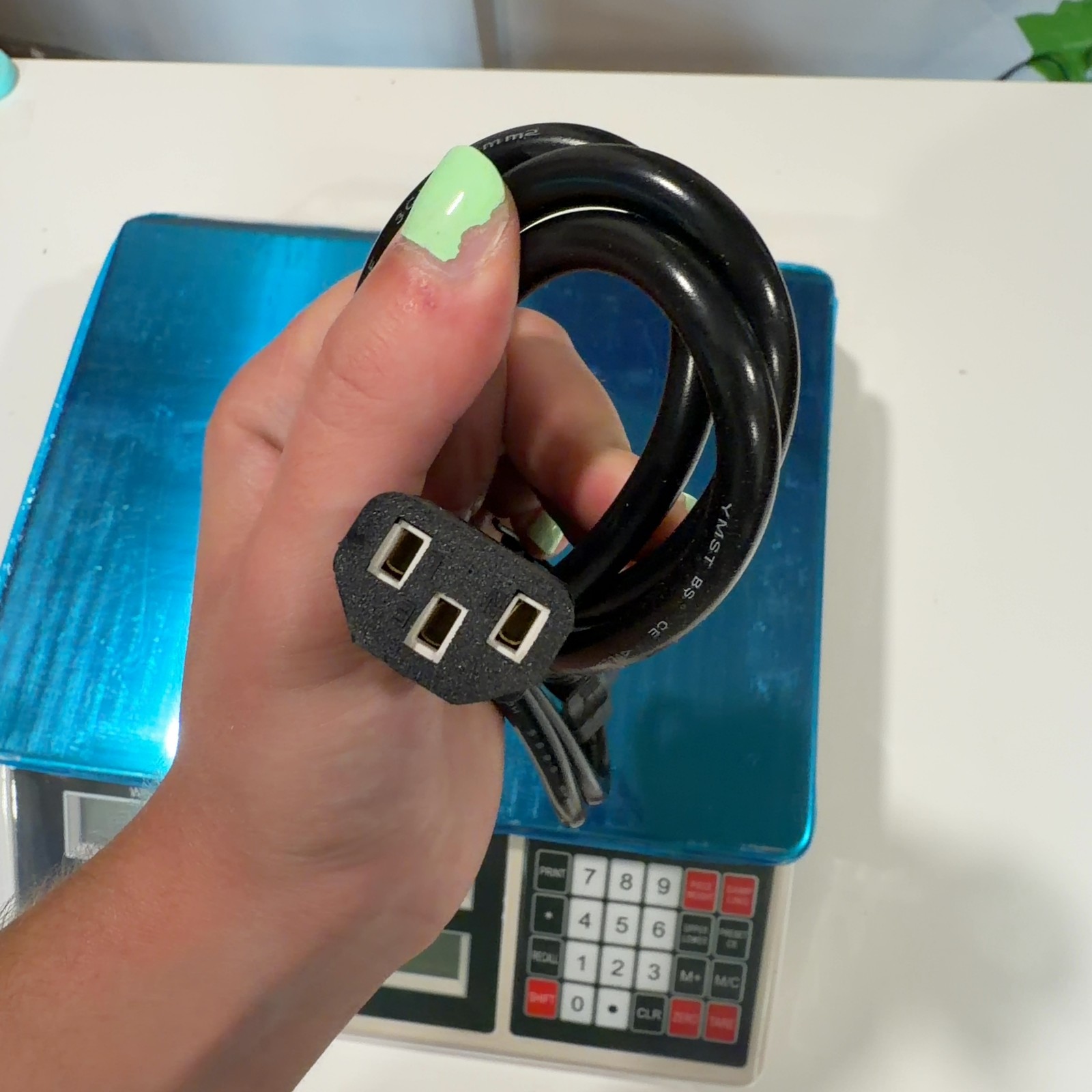 Digital Counting Scale 10kg 0.1g RS232 Inventory Computer Serial Connection