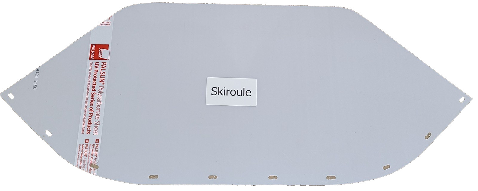 1970 1971 Skiroule Vintage Snowmobile Clear Standard Windshield