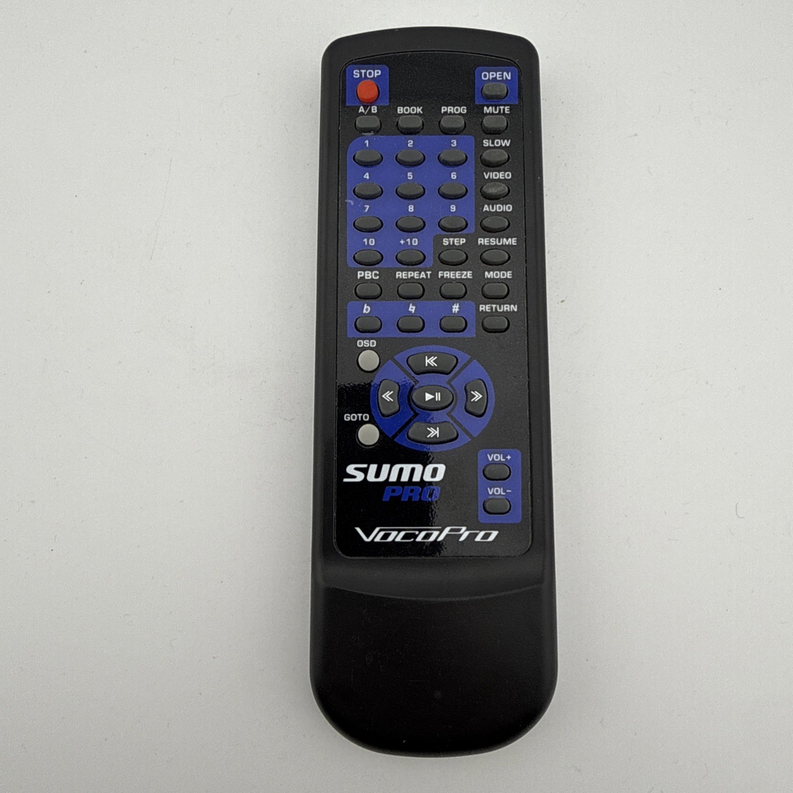 OEM VocoPro Sumo Pro KF-2222B Karaoke Machine Remote Control TESTED