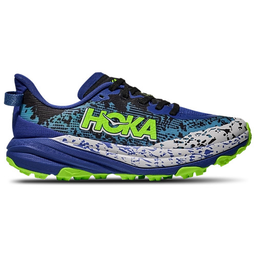HOKA Speedgoat 6 Navy Green 1156933-NYN Size 4Y-7Y Womens Kids Brand New