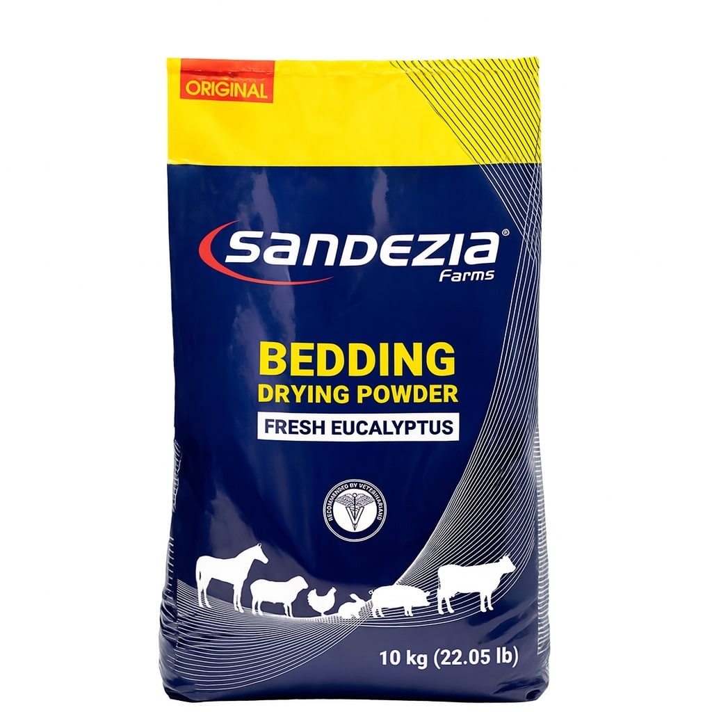 Bedding Drying Powder – Horse Stall Refresher, Odor Eliminator, Barn Stall