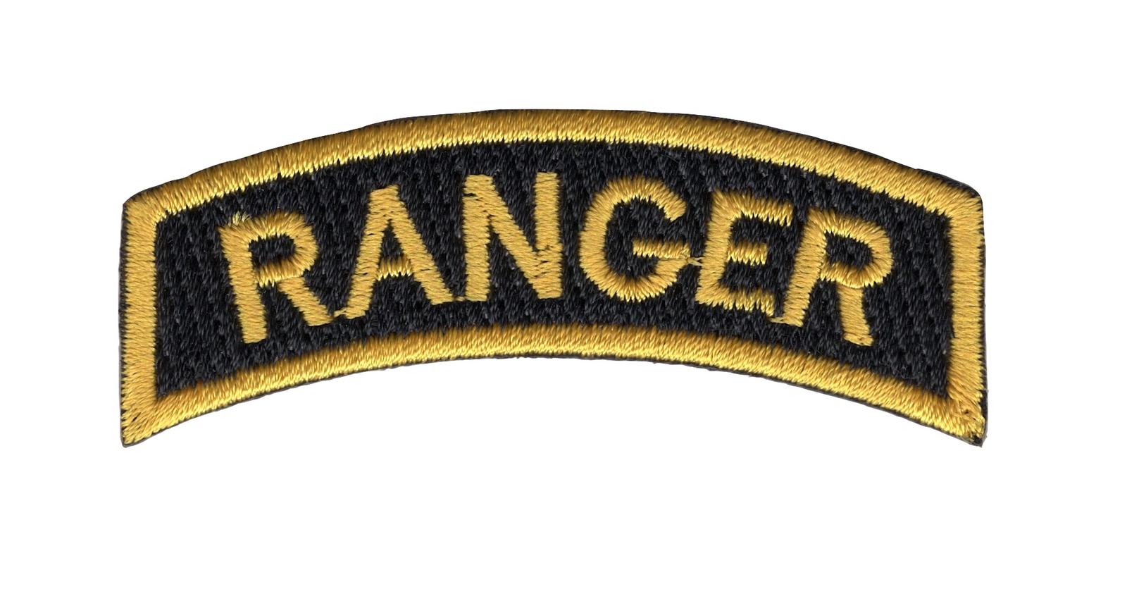 Army Ranger Rocker Black Field Patch