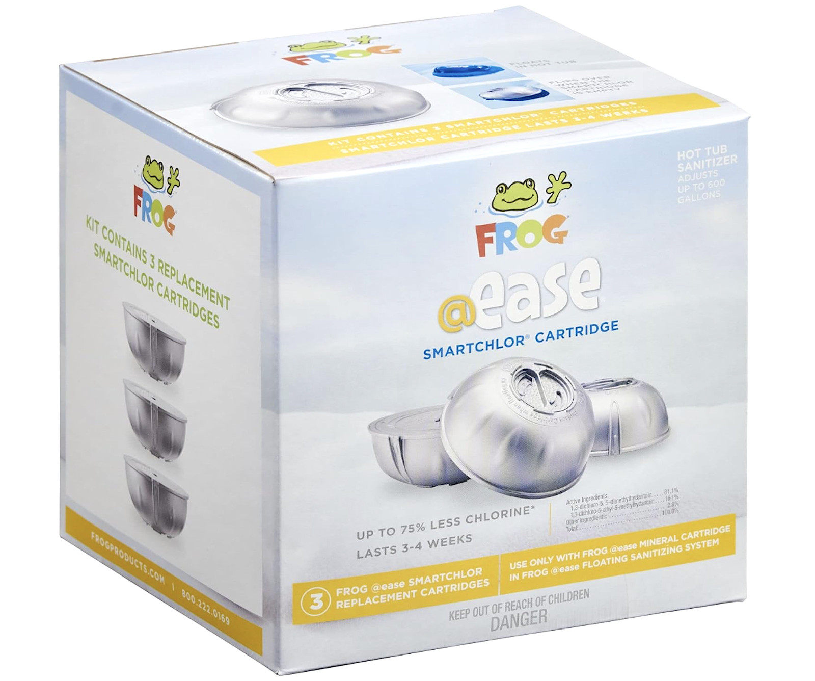 Frog @Ease Replacement SmartChlor Chlorine Cartridge - 3 Pack
