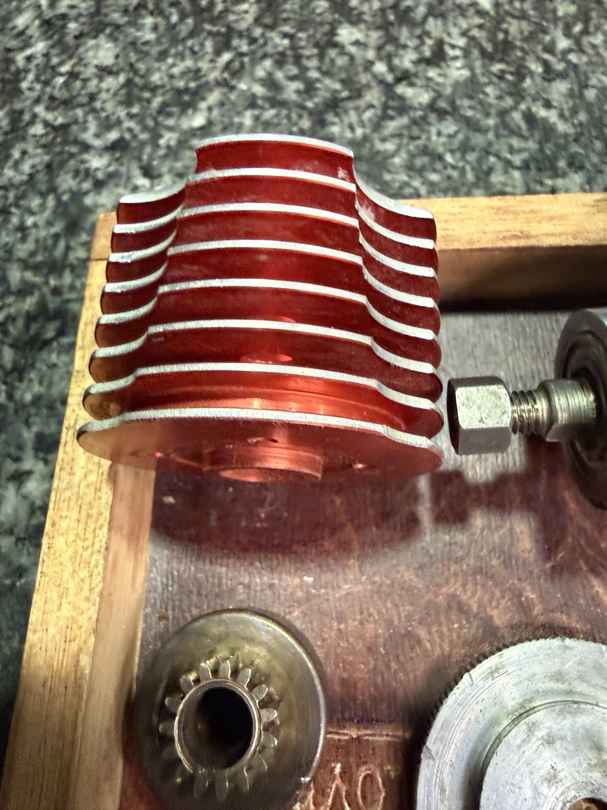 Dynamite TNT .12 Engine Polished , Disassembled ! Bump Engine !