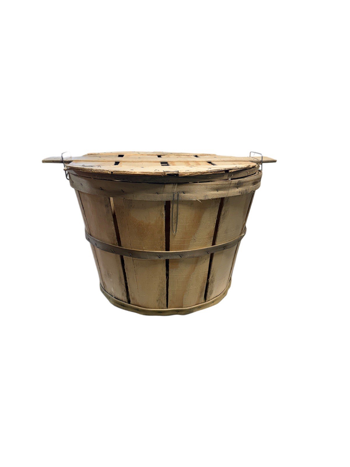 Wooden Bushel Crab Basket