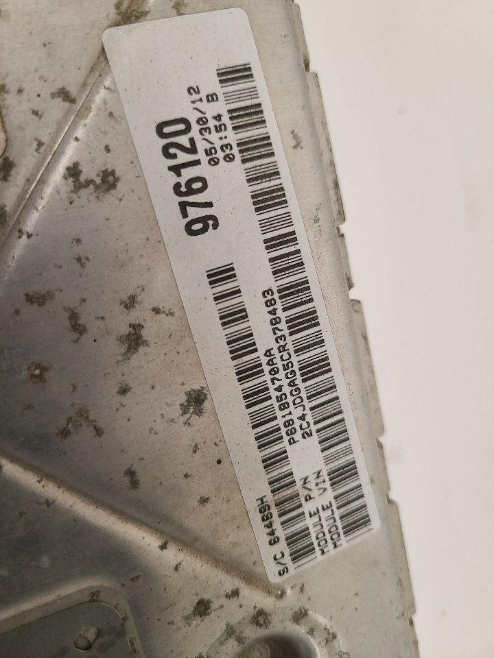 2012 12 DODGE CARAVAN Engine ECM Electronic Control Module 3.6L 05150657AA