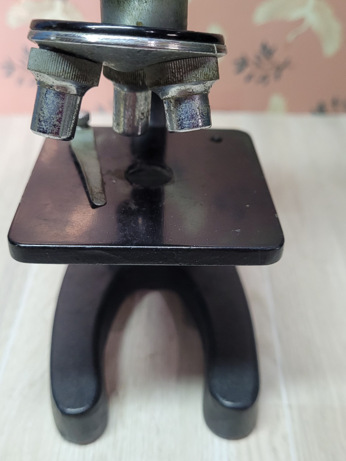 Vintage Sears Student Microscope 100x 200x 300x Magnification Untested No Slides