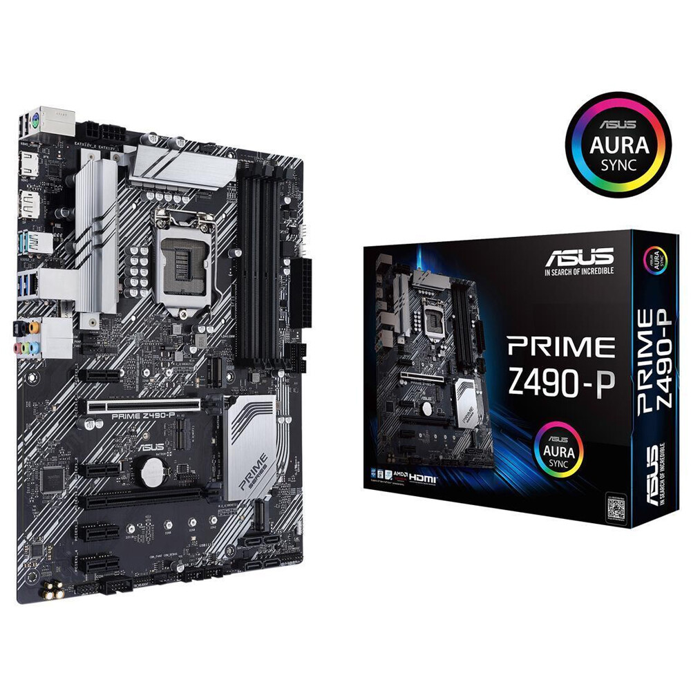 ASUS PRIME Z490-P LGA 1200 Intel Z490 SATA 6Gb/s ATX Intel Motherboard NEW