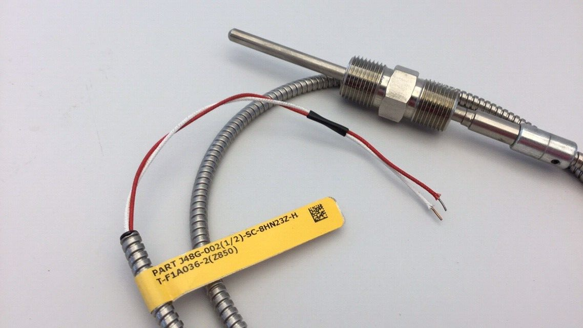 SW Controls J48G-002(1/2)-SC-8HN23Z-H Thermocouple 1/2" X 1/2" NPT 1/4" Sheath