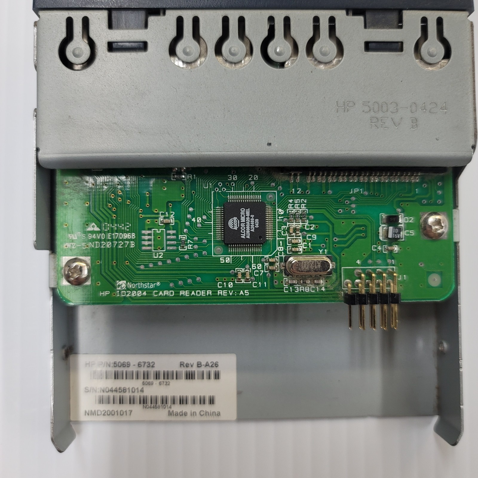 HP ID2004 Front Panel Card Reader 5069-6732 USB 2.0 CF SD MS SmartMedia XP Era