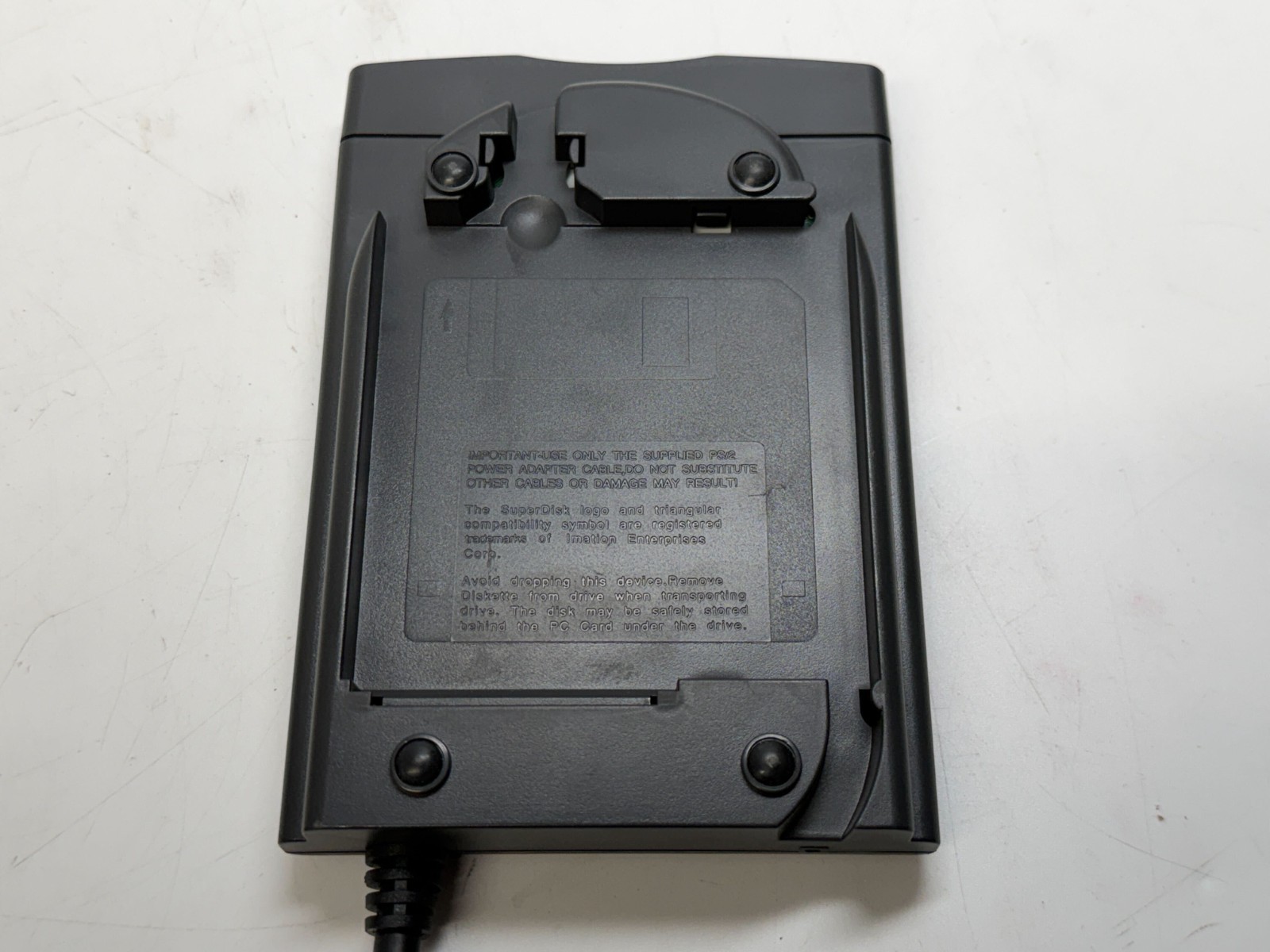 Imation Super Disk Drive Untested PARTS