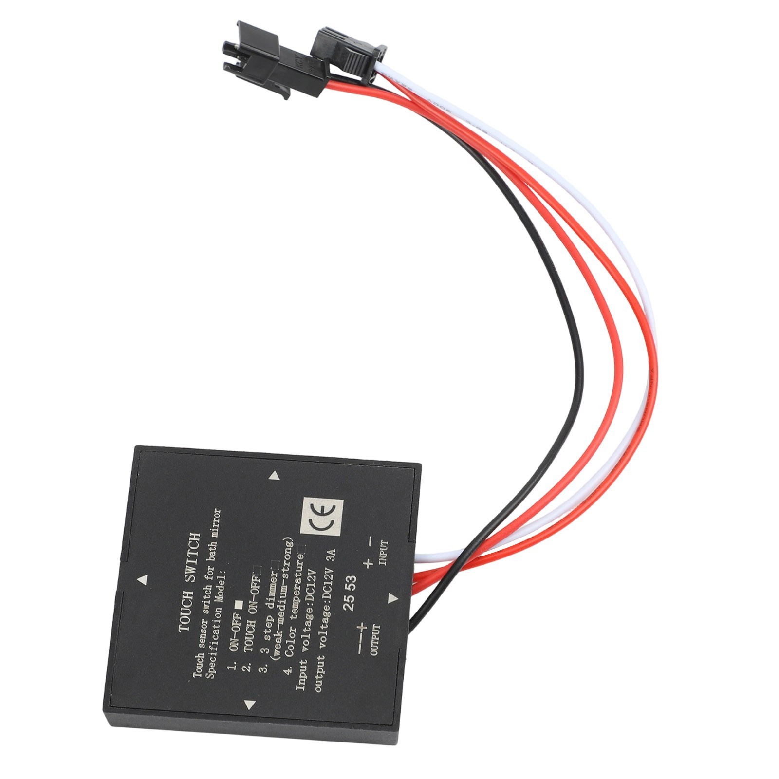 Touch Sensor Switch for LED Light Bathroom Mirror Easy and Efficient Control