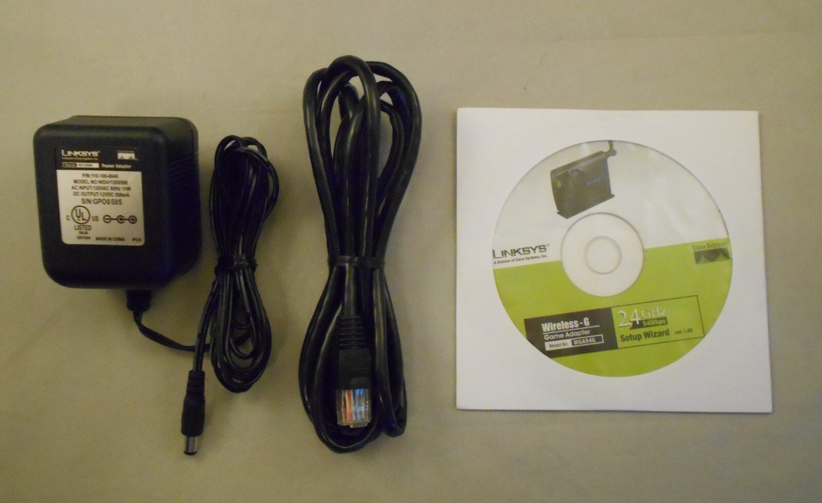 Linksys WGA54G Wireless-G Game Adapter