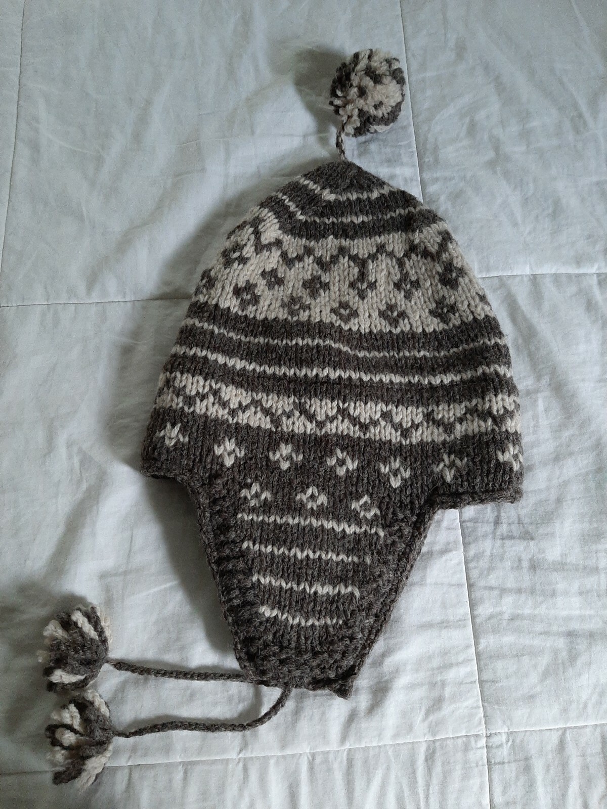 Gap Winter Hat Shetland Wool Earflaps one size