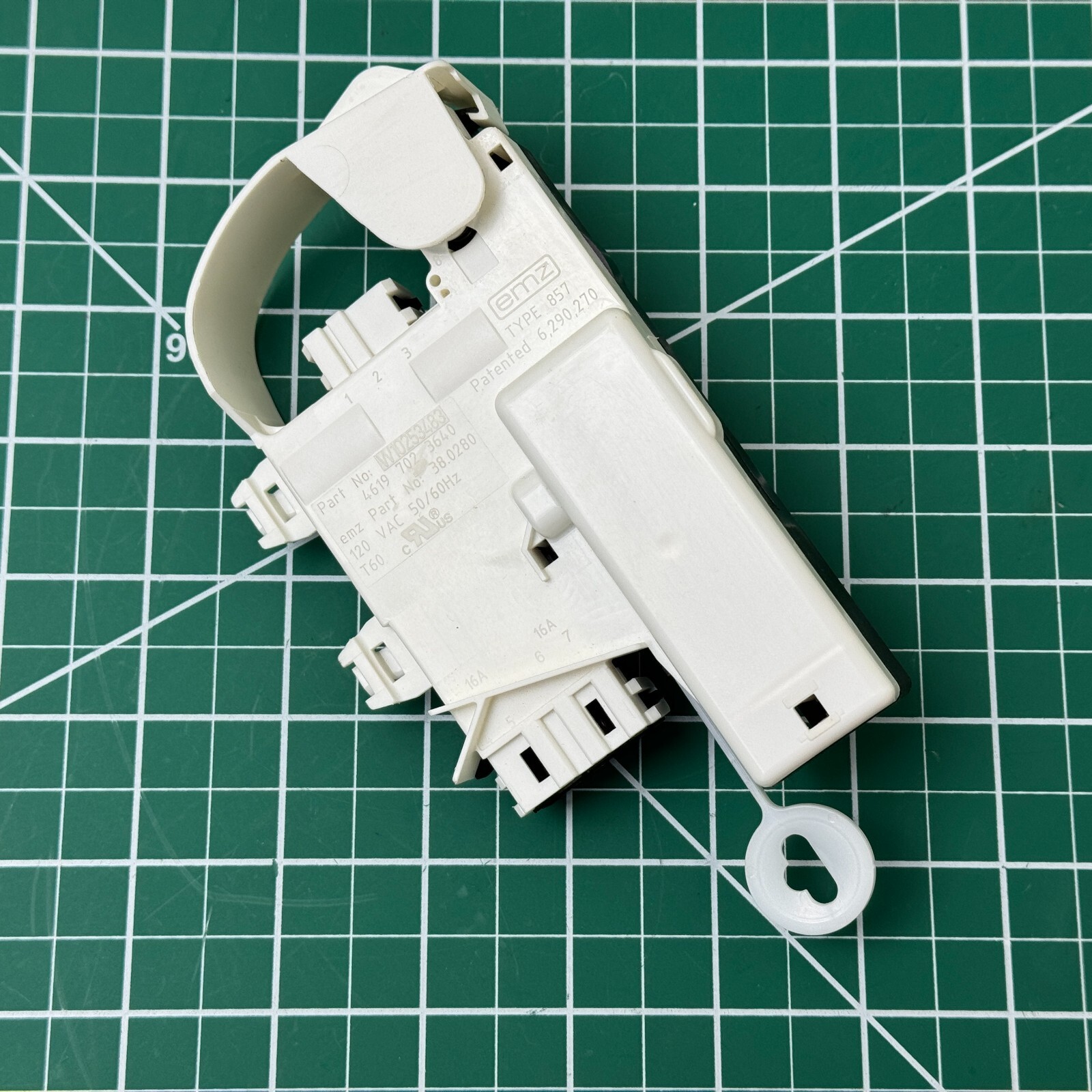 OEM Whirlpool Washer Door Lock W10253483 8540772