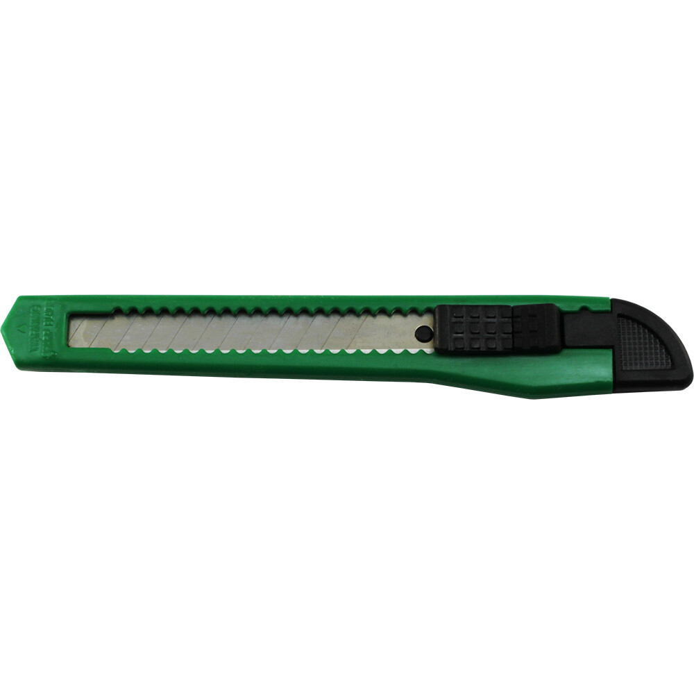 Small Green Utility Knife Box Cutter Snap Off Blade 9MM Blade