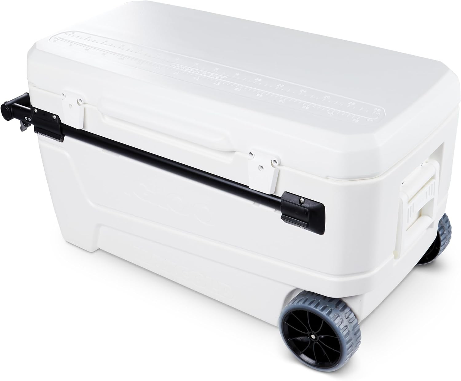 Maxcold Glide 110Qt Wheeled Cooler | Insulated Hard Shell Ice Chest