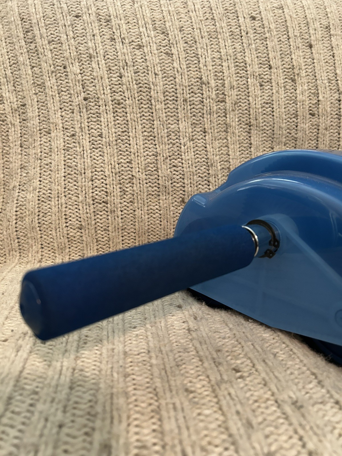 The Original Ab Slide Abdominal Roller Workout Exercise Machine Blue Vintage