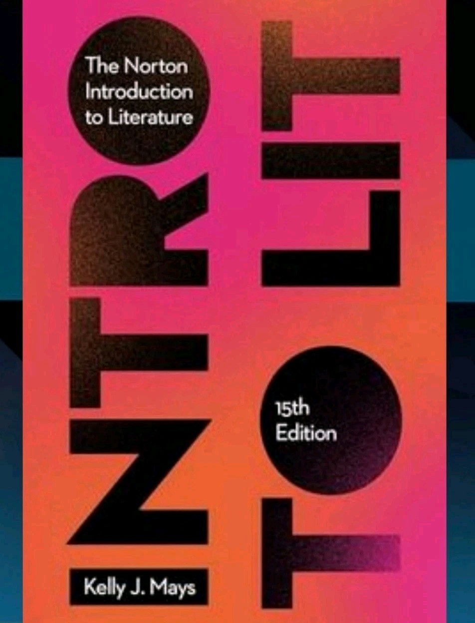 The Norton Introduction to Literature 15th edition