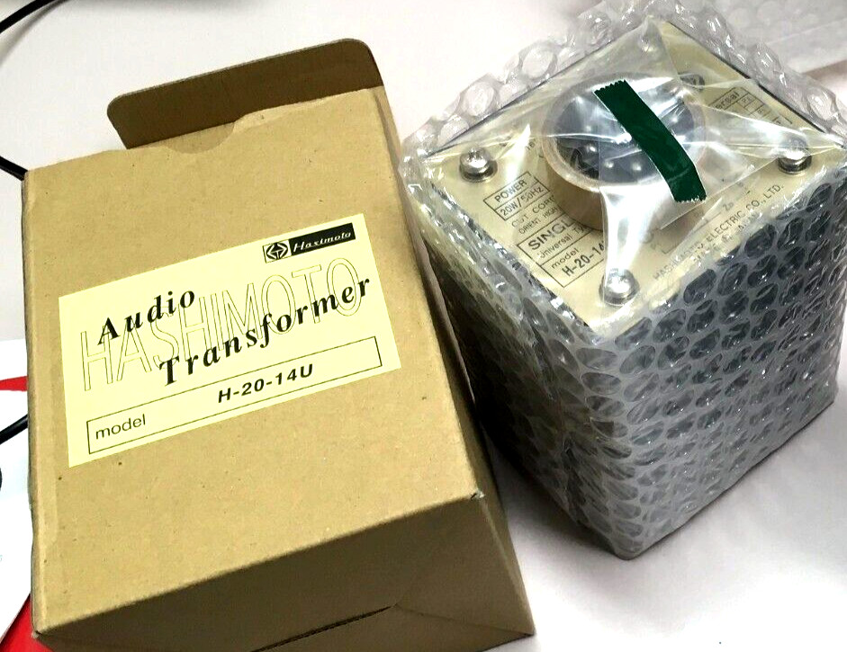 Hashimoto H-20-14U Output Transformer Single For 6V6,42,6F6 etc