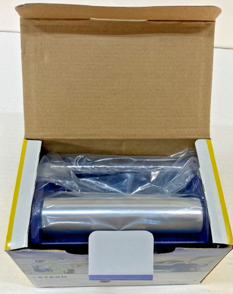Xyron Create-A-Sticker 5 Inch Sticker Maker w/ New Sealed Refill Bundle