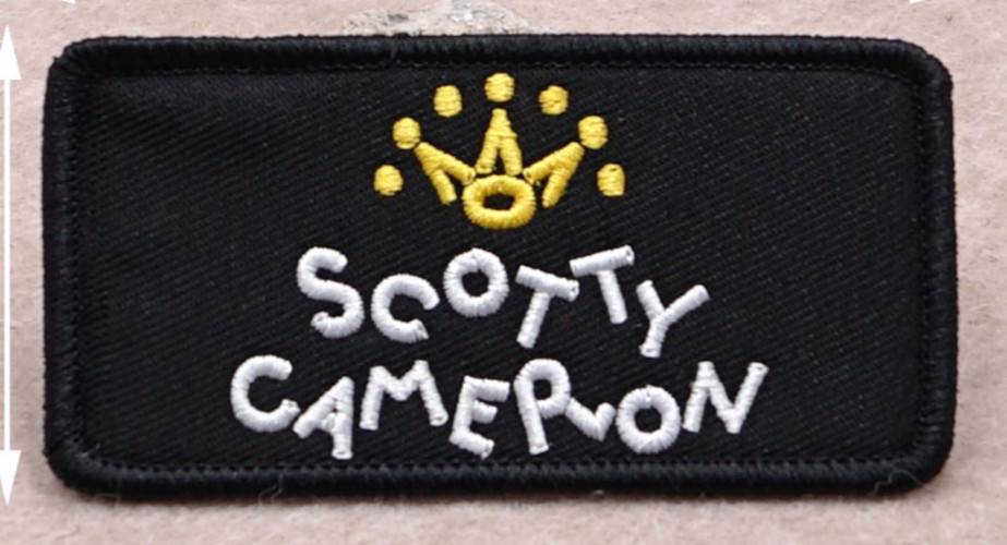 FABULOUS PRO GOLF EMBROIDERED IRON-ON MINI PATCH...VERY LIMITED!!!