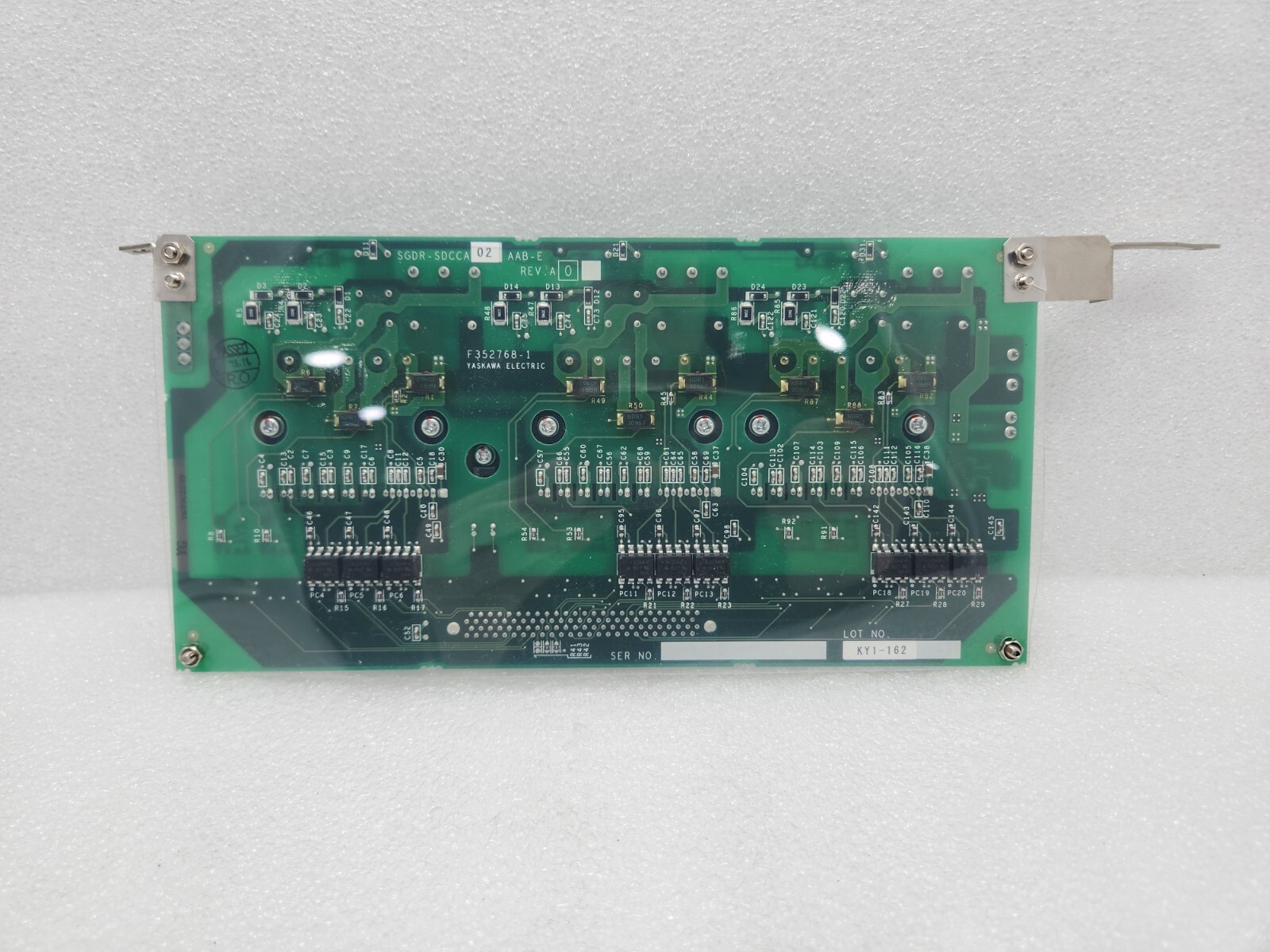YASKAWA Robot Controller Board SGDR-SDCCA02AAB-E REV.A / E352768-1