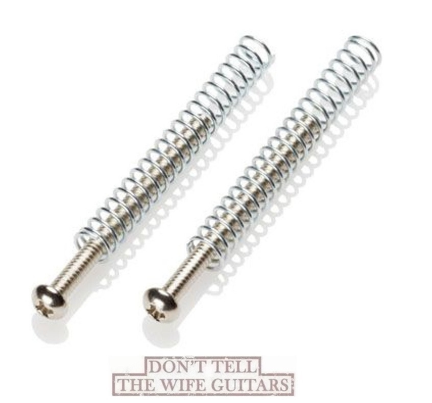 EMG H Humbucker Chrome Screw & Spring Set 1'' length ( 2 screws & 2 Springs )