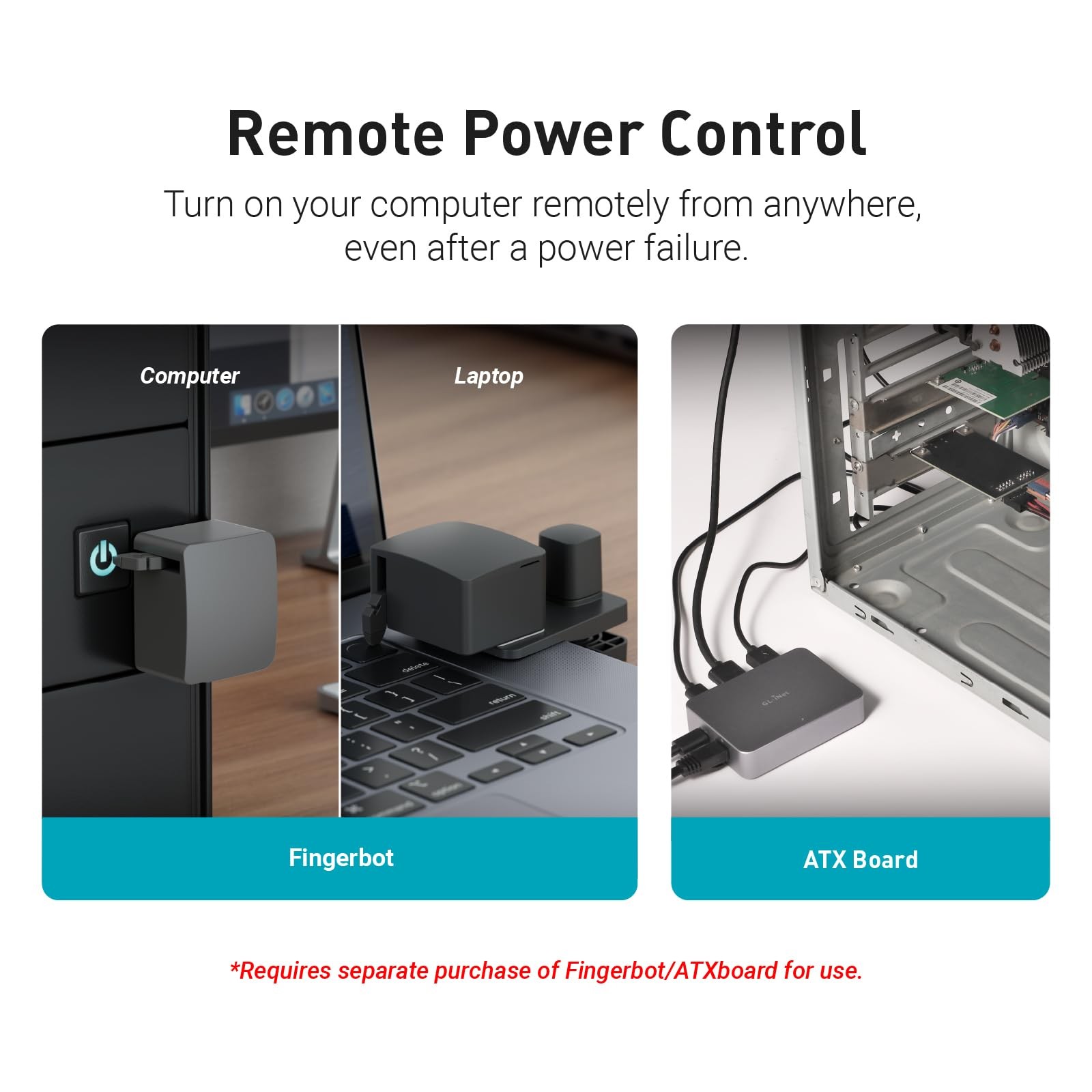 Comet (GL-RM1) Remote KVM Over Internet, 4K@30Hz Tailscale Support,Remote Key...