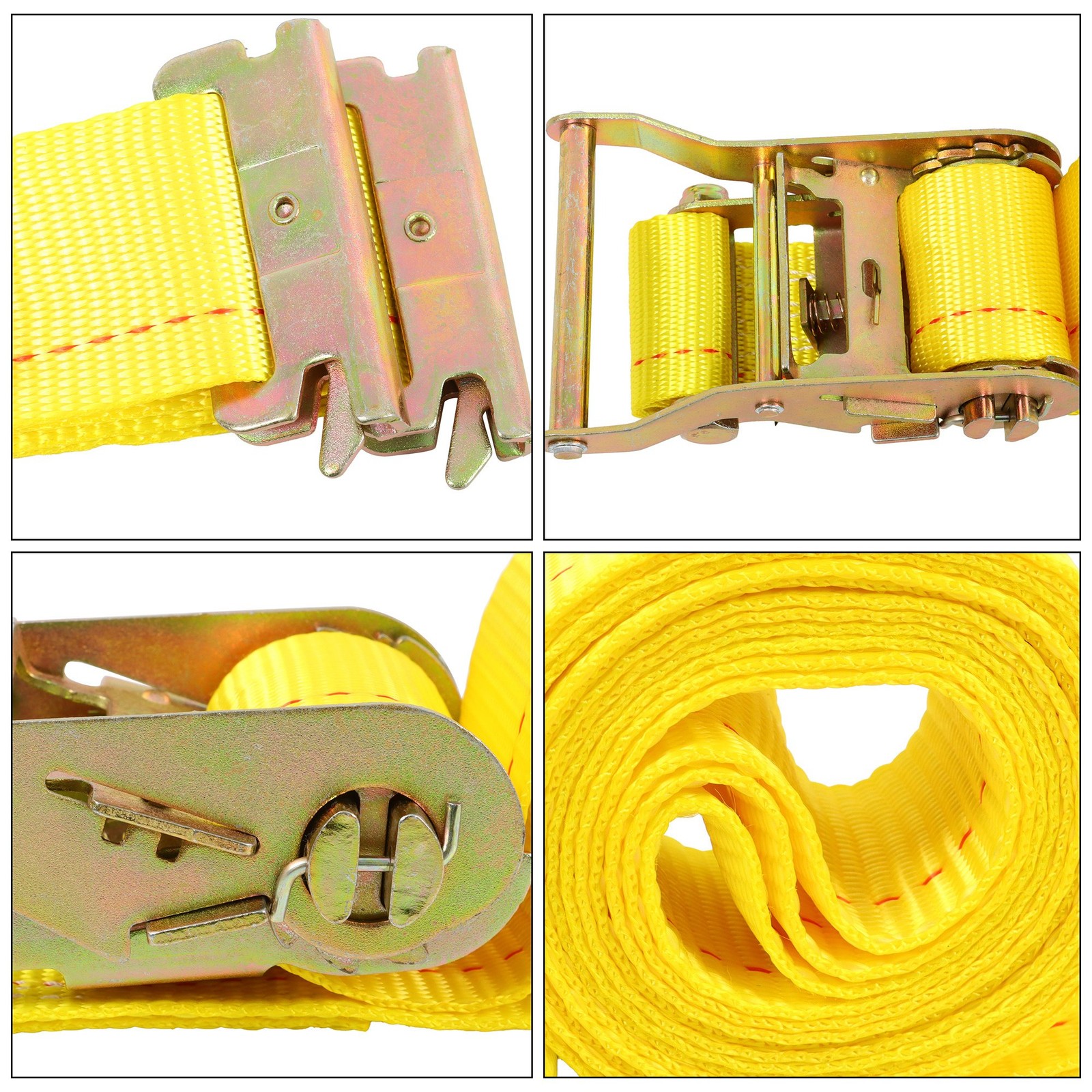 Carbon Steel High-quality Durable 15 Pack 1.3' E Track Tie Down Rail Kit