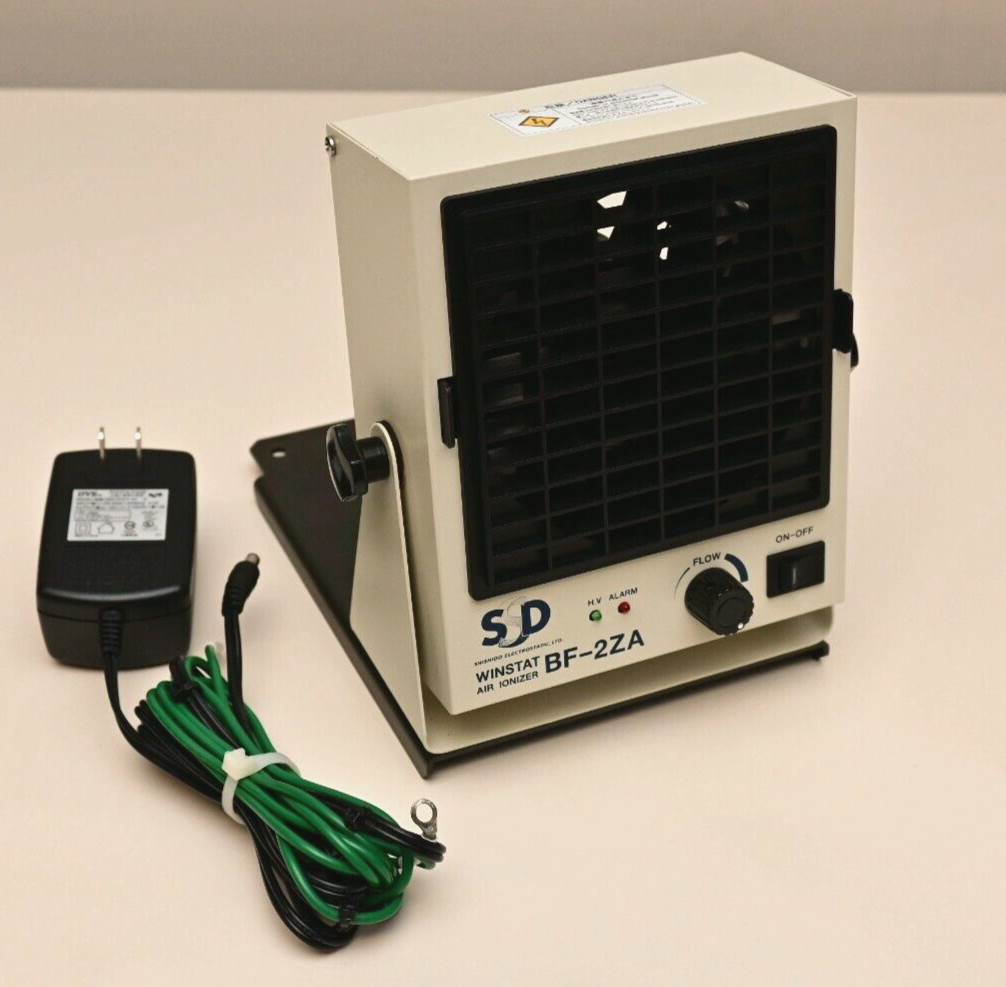 SSD BF-2ZA Winstat Air Ionizer ESD Neutralizer 24V w/ Adapter Shishido Japan