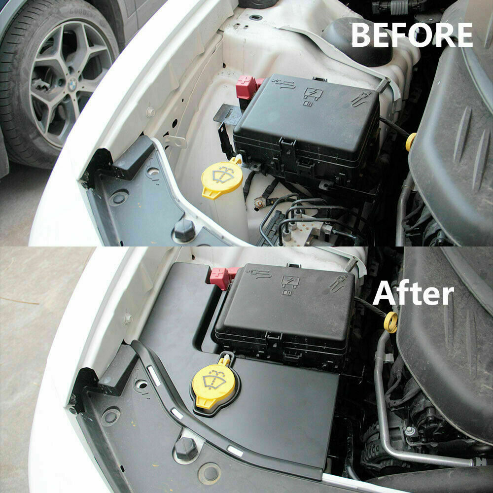 Windshield Washer Tank Engine Bay Panel Cover for Dodge Challenger Charger 2015+