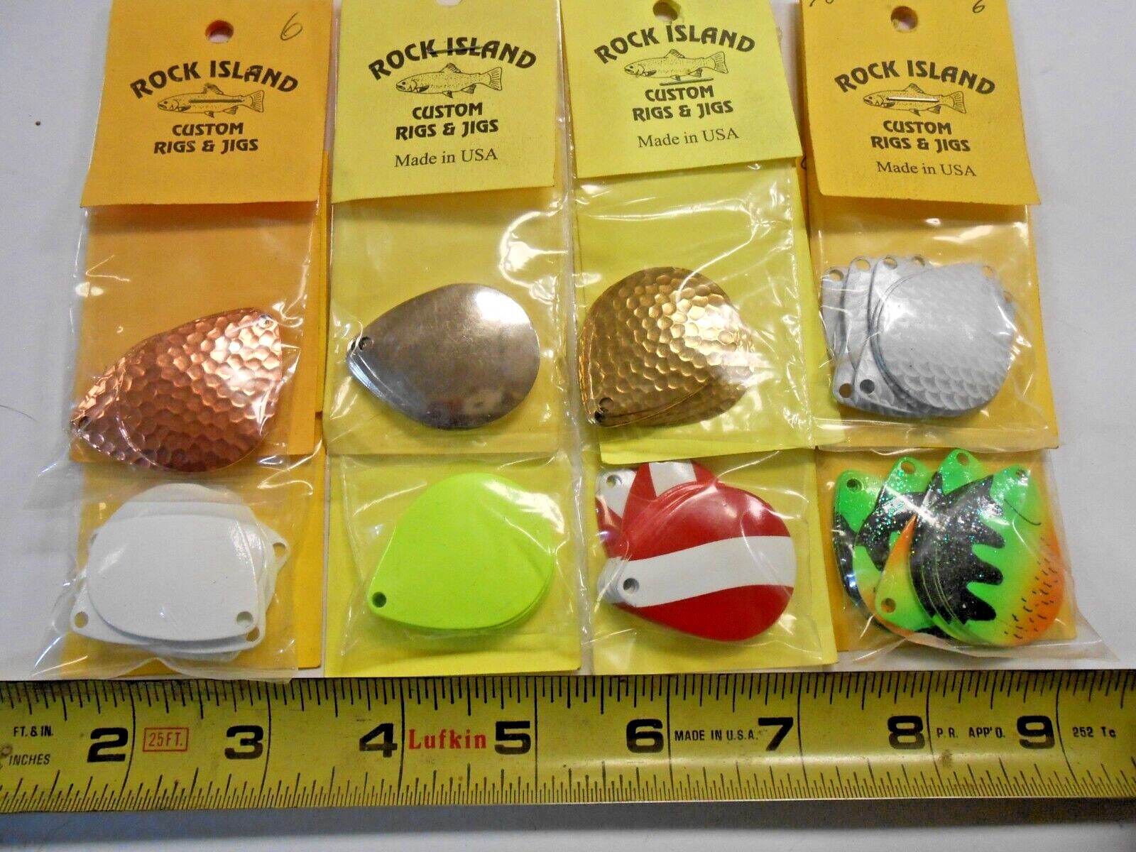 ROCK ISLAND COLORADO SPINNER BLADES # 6  10 CT