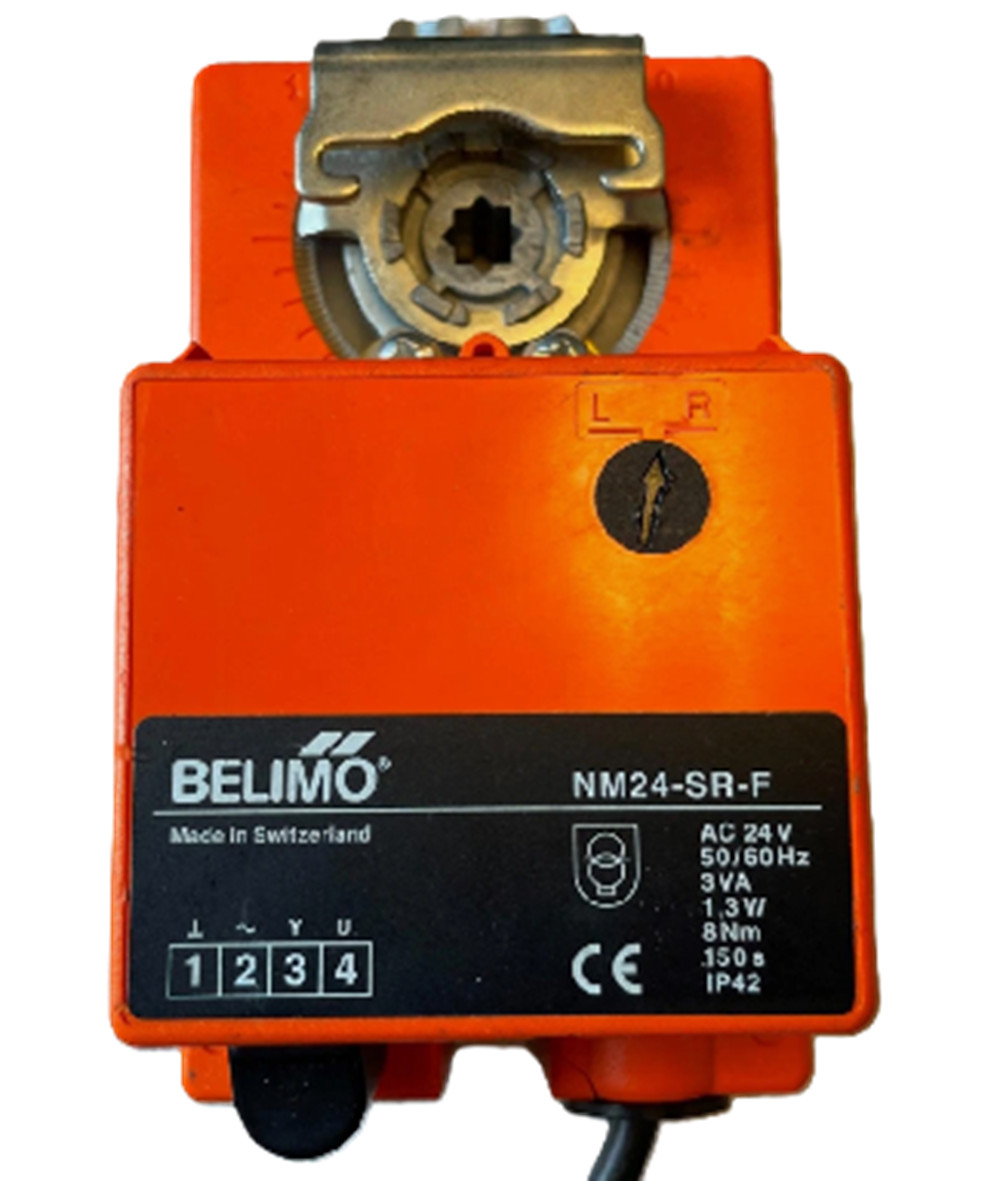 Belimo NM24-SR-F Rotary Actuator, 10 Nm, AC/DC 24 V, 2...10 V